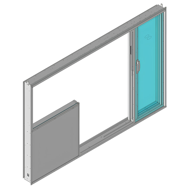 Door with window 2A26